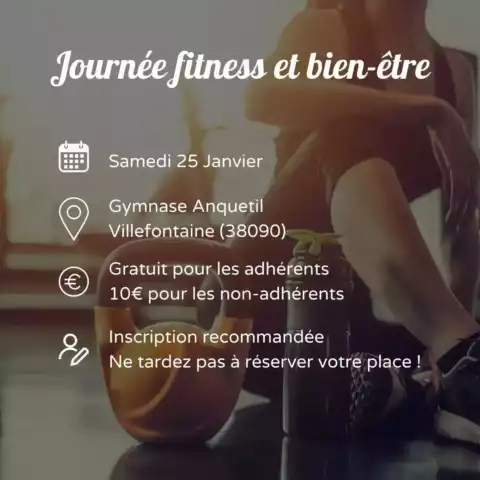 Evènement - Journée fitness et bien-être