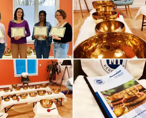 Retour formation bols tibétains