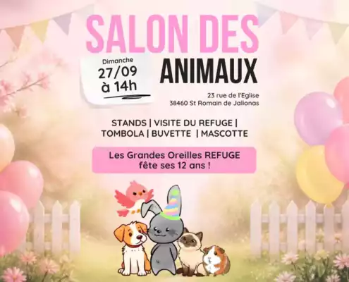 Salon des animaux 12 ans